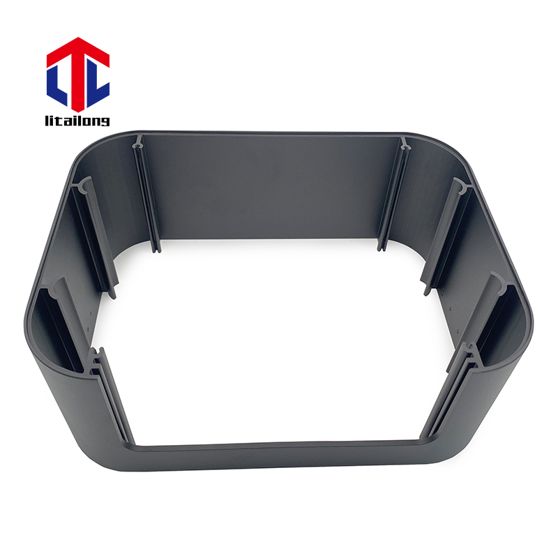 Open Custom Aluminum Enclosure Oxidized Extruded Housing Accessories